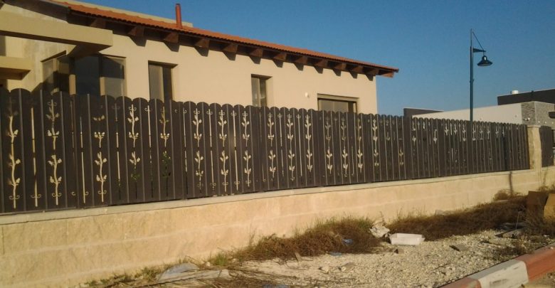 גדר אלומיניום להרכבה עצמית